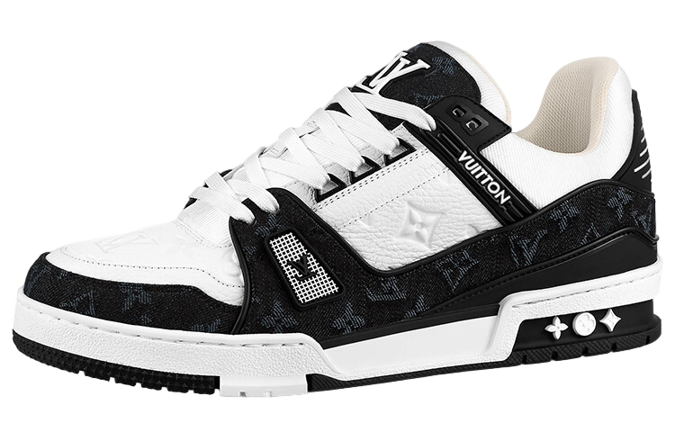Louis Vuitton Trainer черно-белые