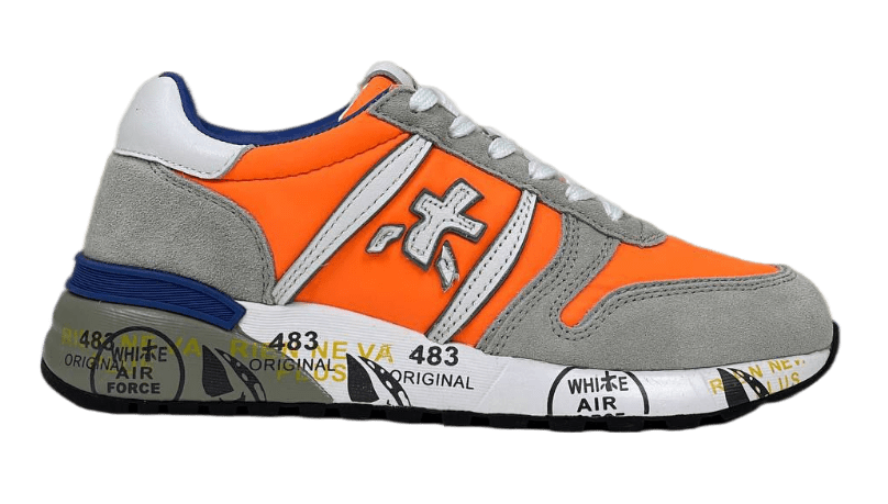 Premiata Grey/Orange